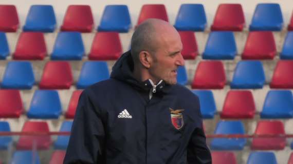 Casertana, mister Cangelosi: «Mi aspettavo questa risposta della squadra»