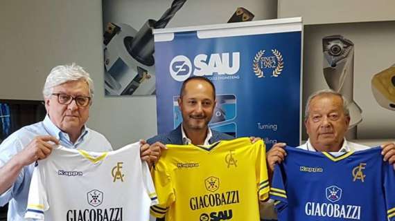 Modena F.C, SAU e Giacobazzi gli sponsor sulle maglie dei canarini