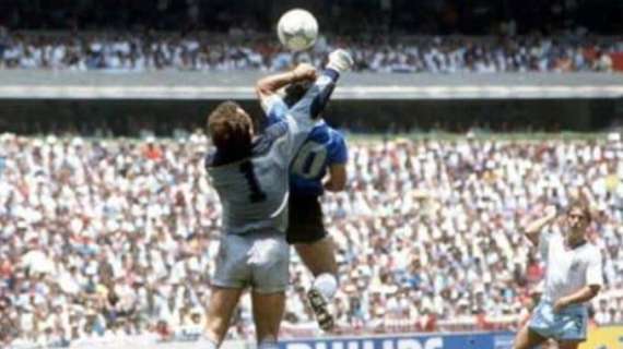 Stasera su La7 Argentina-Inghilterra del 1986 per omaggiare il Dio del calcio