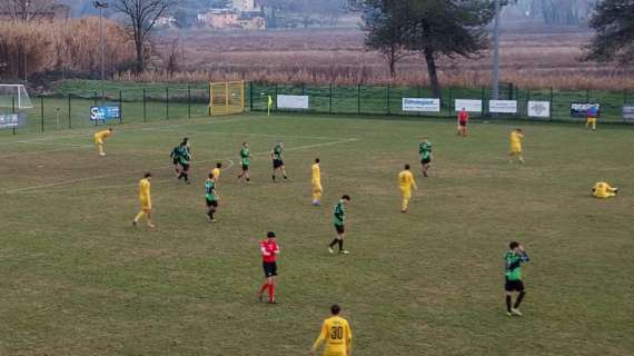 Tuttocuoio e Lentigione: un gol per tempo e finisce pari