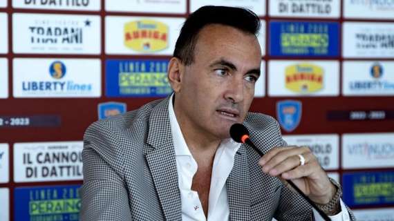 Trapani, Antonini: «Noi come il Catania, mi aspetto di vincere il campionato con un mese d'anticipo»