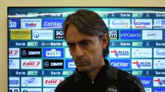 Pisa, mister Inzaghi: «Abbiamo superato ogni limite, questa squadra resterà nella storia»