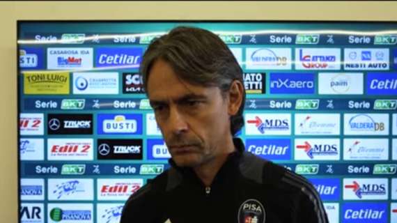 Pisa, mister Inzaghi: «Fatichiamo a commentare, ma siamo più forti»