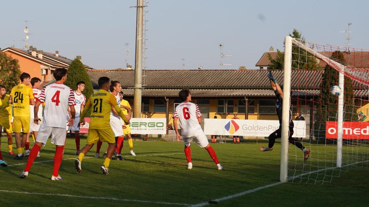 Battistello decide il derby reggiano: il Lentigione stende la Correggese e insegue la vetta
