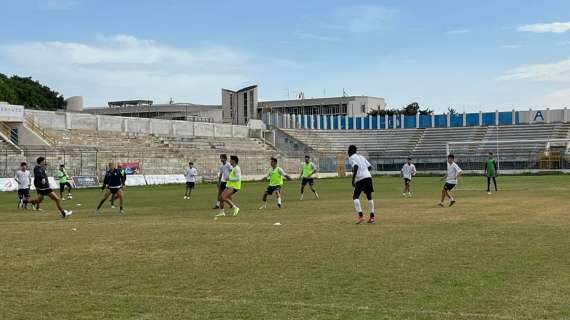 Akragas in ritiro, la scelta della squadra per sfidare la Reggina