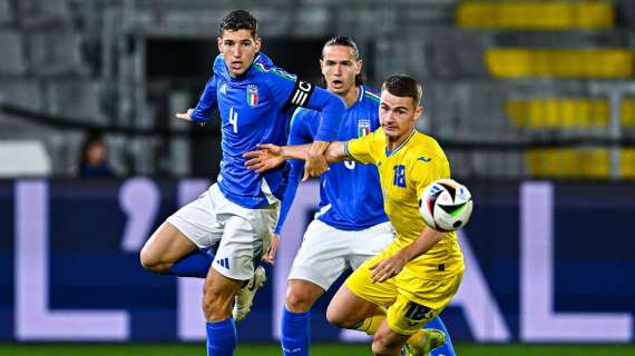 Italia Under 21, contro l'Ucraina finisce 2-2. Nunziata: «Buon primo tempo, poi troppi errori»