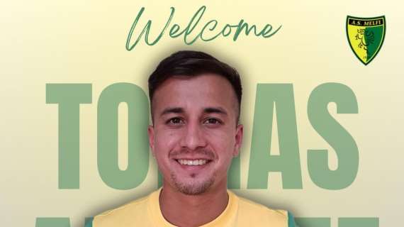UFFICIALE: Melfi, arriva l'argentino Tomás Álvarez per l'attacco