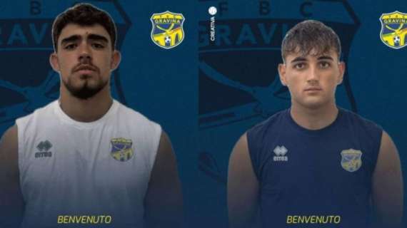 UFFICIALE: Gravina, arrivano il brasiliano Vaz e il portiere Barone