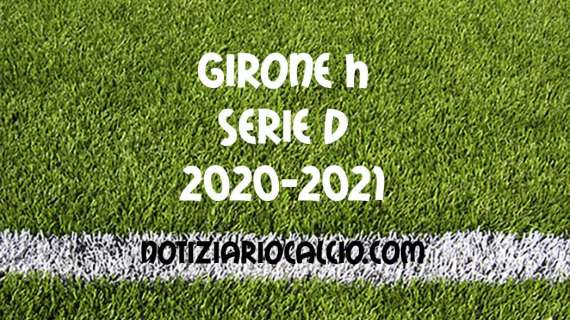 Serie D 2020-2021 - Girone H: risultati e classifica dopo il 13° turno