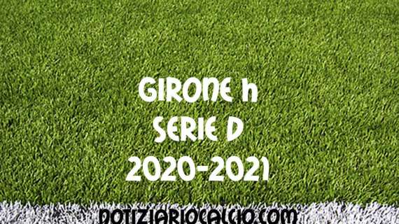 Serie D 2020-2021 - Girone H: risultati e classifica dopo il 5° turno