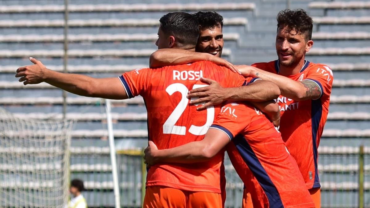 Pistoiese, finale di stagione in trionfo: cinquina alla Cittadella Vis Modena
