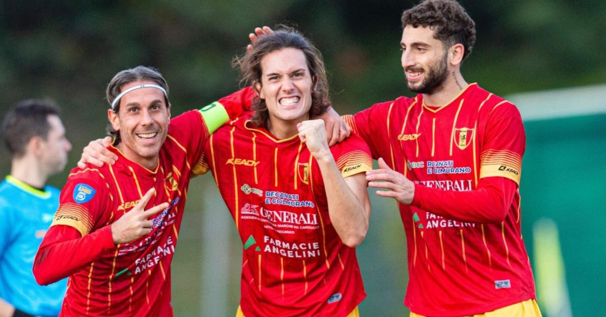 Pierfederici trascina la Recanatese alla salvezza: «Questa tripletta è un'emozione immensa che ripaga ogni sacrificio»