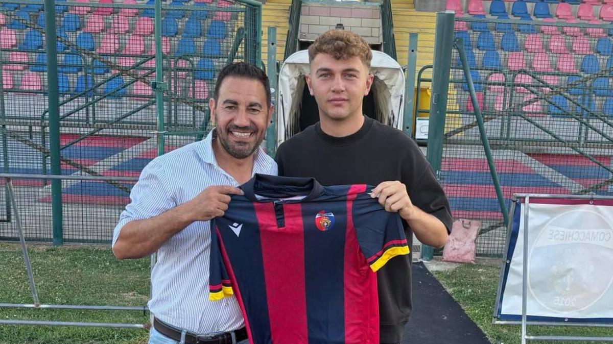 Il terzino di prospettiva Ryan Teleku alla Comacchiese