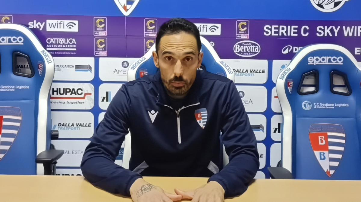 Pro Patria, Bolzoni: «Questa è una finale. Ho visto una settimana diversa, i ragazzi sentono la gara»