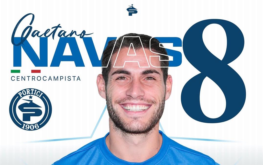 Portici, colpo di mercato a centrocampo: torna Gaetano Navas
