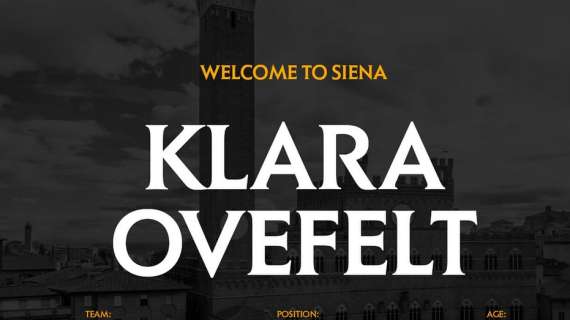 Klara Ovefelt è una nuova calciatrice del Siena FC Femminile