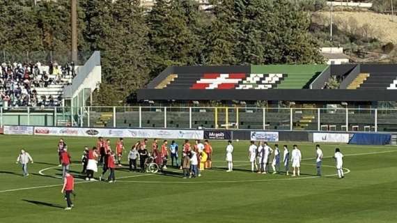Quattro gol, emozioni e pari al 95': succede di tutto nel big match Chieti-Sambenedettese