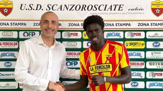 Scanzorosciate, arriva Oumar Dieng dall'Ospitaletto