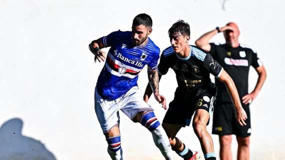 Entella sconfitta 3-1 nel derby ligure amichevole contro la Sampdoria