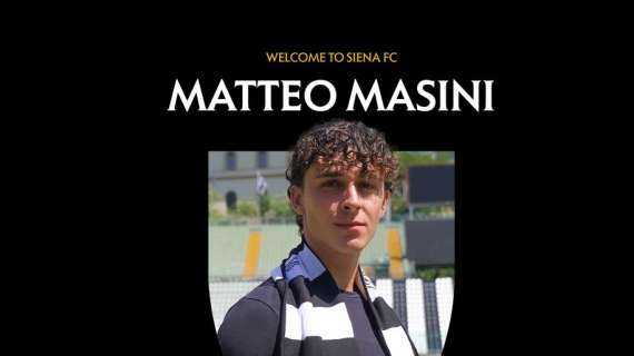 UFFICIALE: Il Siena annuncia l'avvenuta intesa con Masini