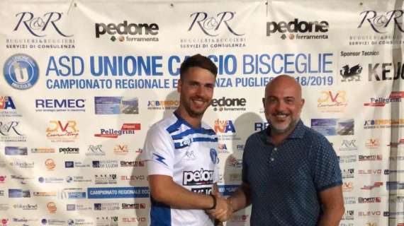 Unione Calcio Bisceglie, colpo in attacco: firma un ex Brindisi e Barletta