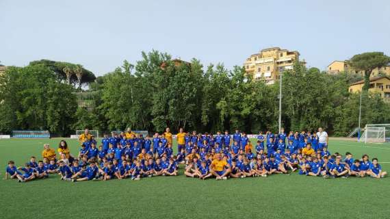 Lupa Frascati, una grande festa per la chiusura della stagione della Scuola calcio