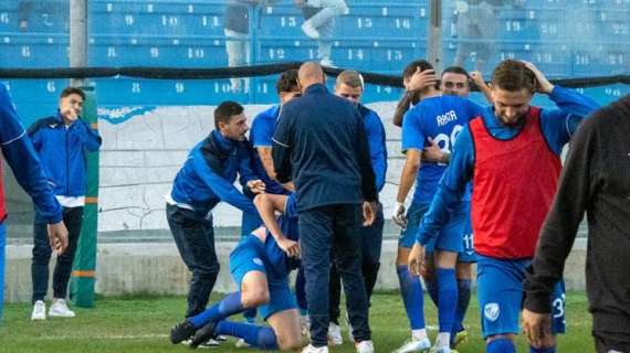 Il Brindisi trova la sua prima vittoria: steso 2-0 il Fasano