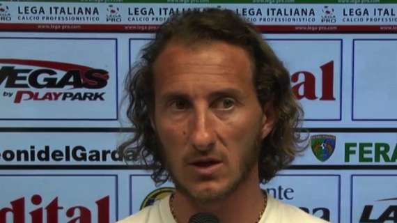 Feralpisalò, mister Diana: «Daremo l'anima per ribaltare questo risultato»