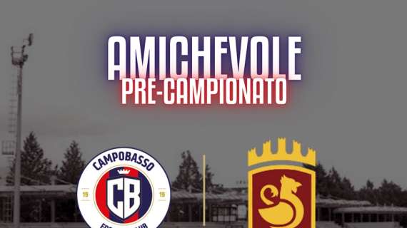 Campobasso, sabato test amichevole contro un club di Serie D
