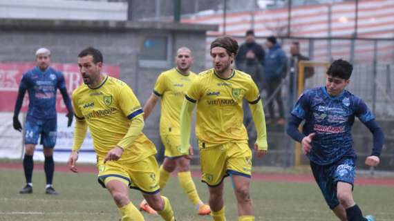 Il Chievo chiude il 2024 con un pari in casa della Nuova Sondrio