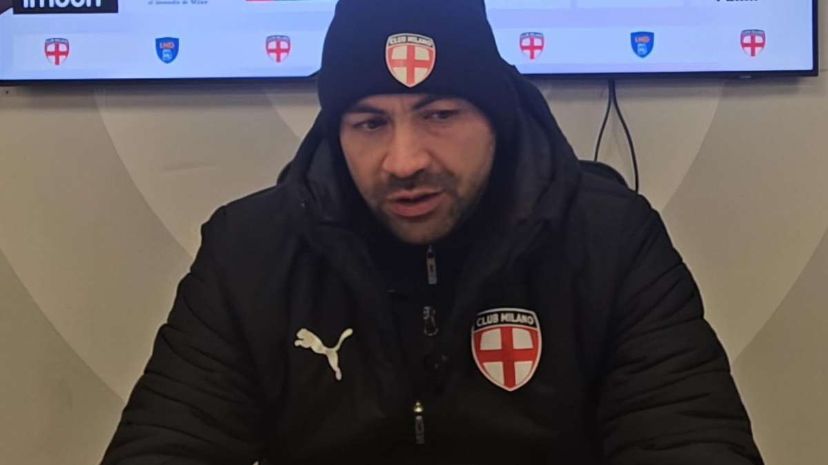 Club Milano ko con la Pistoiese, Scavo: «Ce la siamo giocata alla pari contro una corazzata. Al ritorno tenteremo l'impresa»