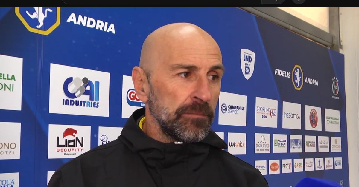 Andria, Catalano e il tabù trasferta: «In casa il trend è positivo, ora testa a giovedì»