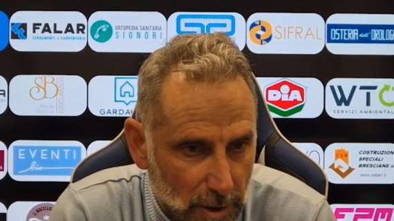 Desenzano, Gaburro: «Chi si aspetta di vedere una partita bella non deve venire allo stadio...»