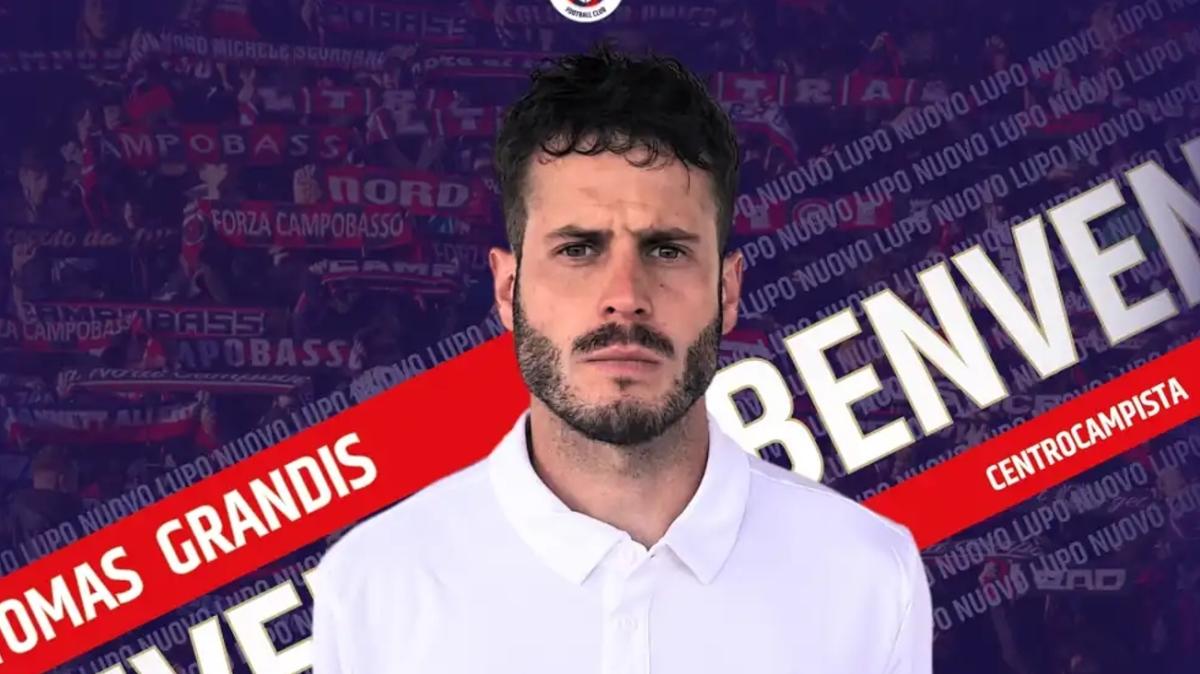 Giulianova, l'obiettivo per il centrocampo è Grandis del Chieti