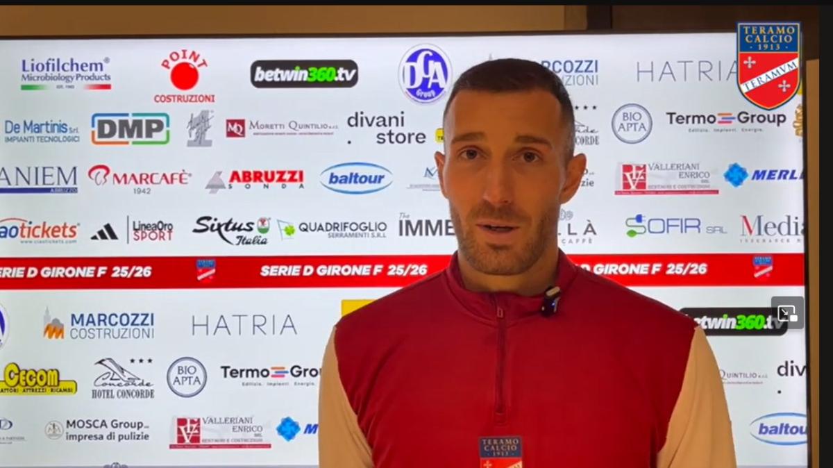 Teramo, Bruni: «Mese di fuoco, bisogna partire fortissimo»