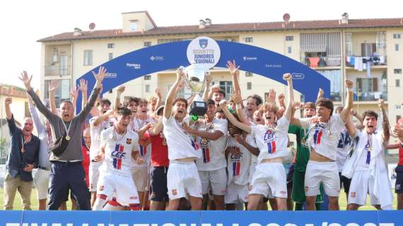 La Sestese è Campione d’Italia Juniores Under 19 LND 2024/2025