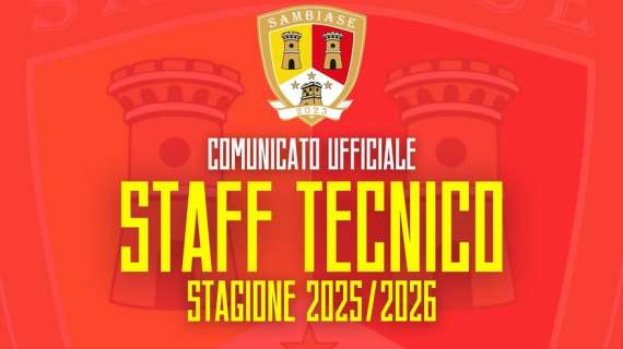 Sambiase: ufficializzato lo staff tecnico dell'annata 25-26