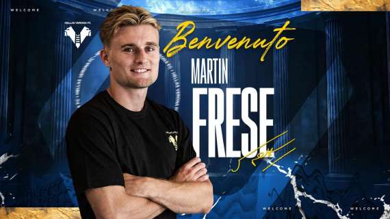 Puntella la difesa l'Hellas Verona: ufficiale l'arrivo di Martin Frese 