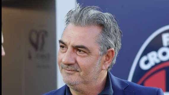 Crotone, il pres. Vrenna: «Non guardiamo in faccia nessuno, vogliamo arrivare fino in fondo»