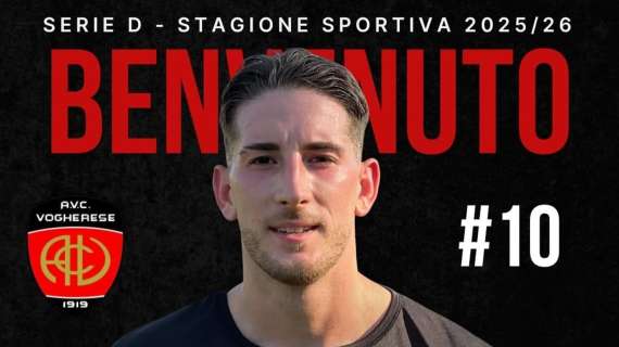 Vogherese, rinforzo d'esperienza per l'attacco: arriva Mattia Palma