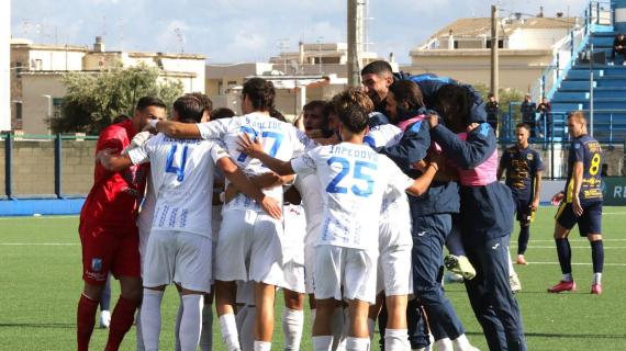 Fasano ai sedicesimi di Coppa Italia: tre reti eliminano il Gravina