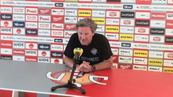 Cremonese, mister Stroppa: «Evani? Un legame che mi fa venire la pelle d'oca»
