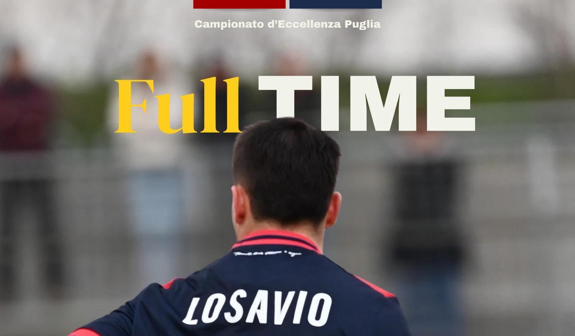 Uragano Losavio al ‘Comunale’: tripletta e l'Ugento finisce al tappeto