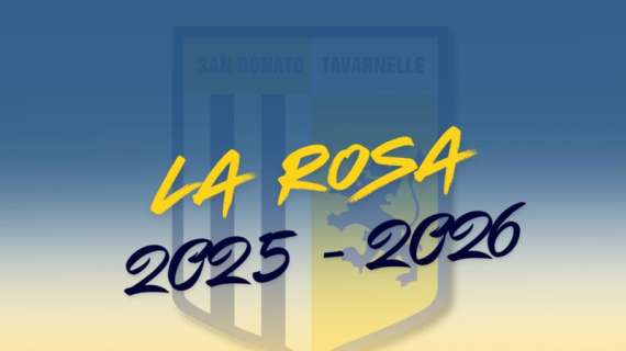 San Donato Tavarnelle: rosa e staff tecnico per l'annata 25-26