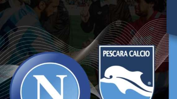 Pescara, i convocati per il test col Napoli. C'è l'ex Valdifiori