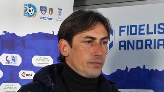 Fidelis Andria, Panarelli: «Eravamo convinti di strappare il risultato pieno»