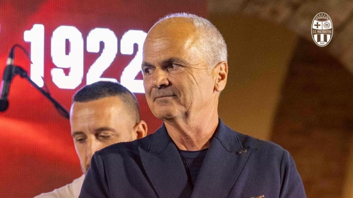 Maceratese in difficoltà, il presidente Crocioni chiama all'unità: «Otto finali per salvarci»