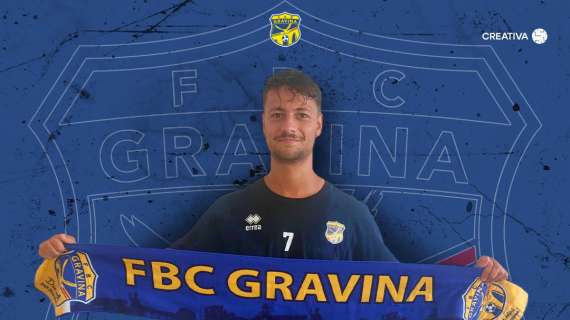 UFFICIALE: Gravina, firma un 23enne centrocampista