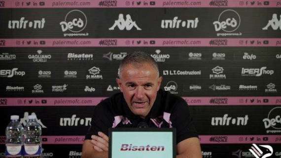 Palermo, mister Filippi: «Avevo detto alla squadra che doveva soltanto insistere...»