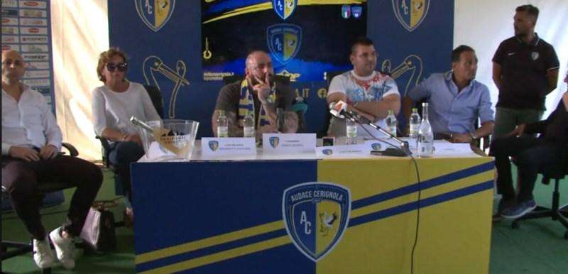 Audace Cerignola, il neo pres Quarto: «Mister Pazienza resta, stiamo lavorando senza dare troppo nell'occhio»